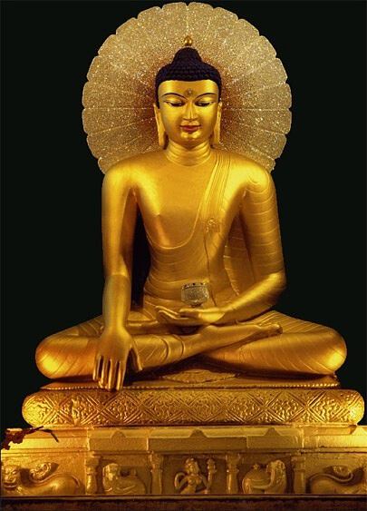 Статуэтка Золотой Будда