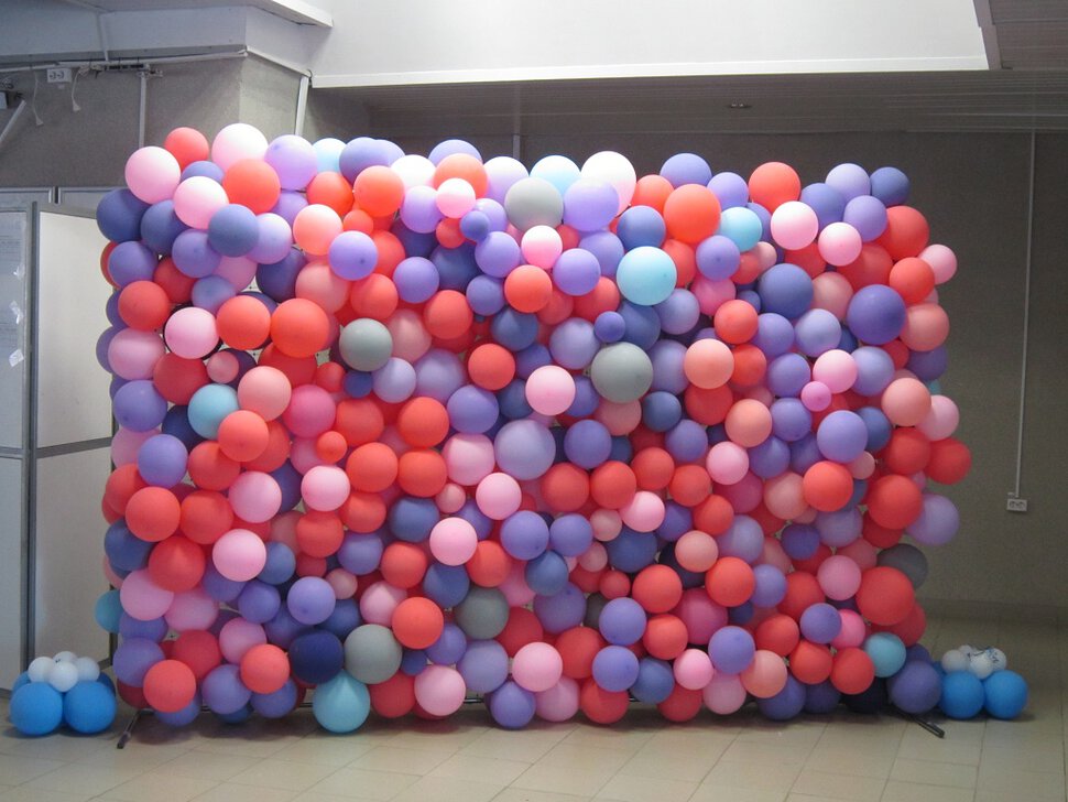 Сколько шариков на день рождение