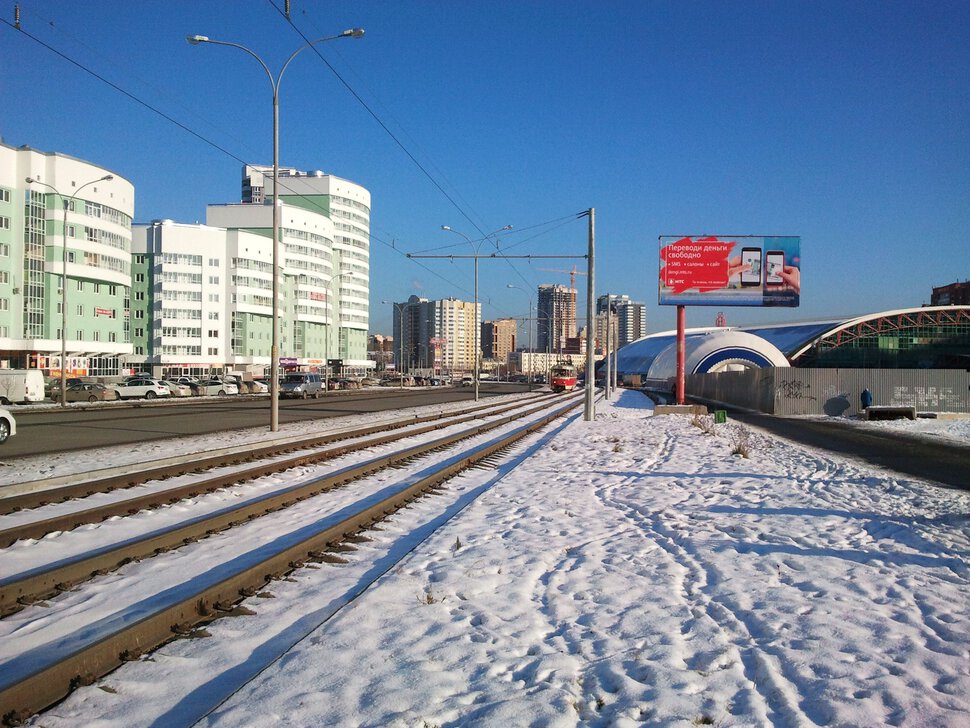Зима в Екатеринбурге
