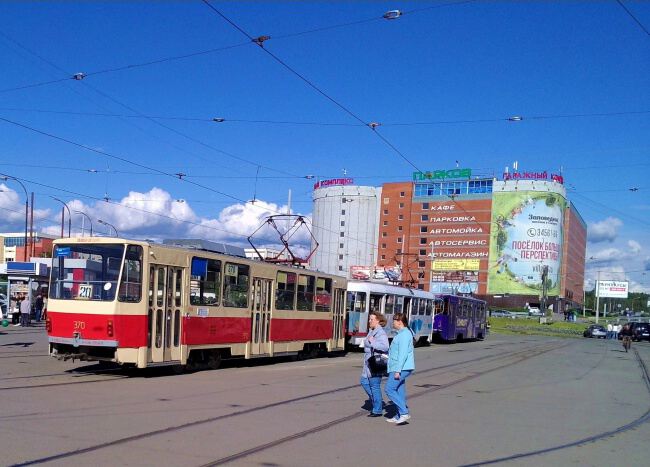 С трамваем по городу