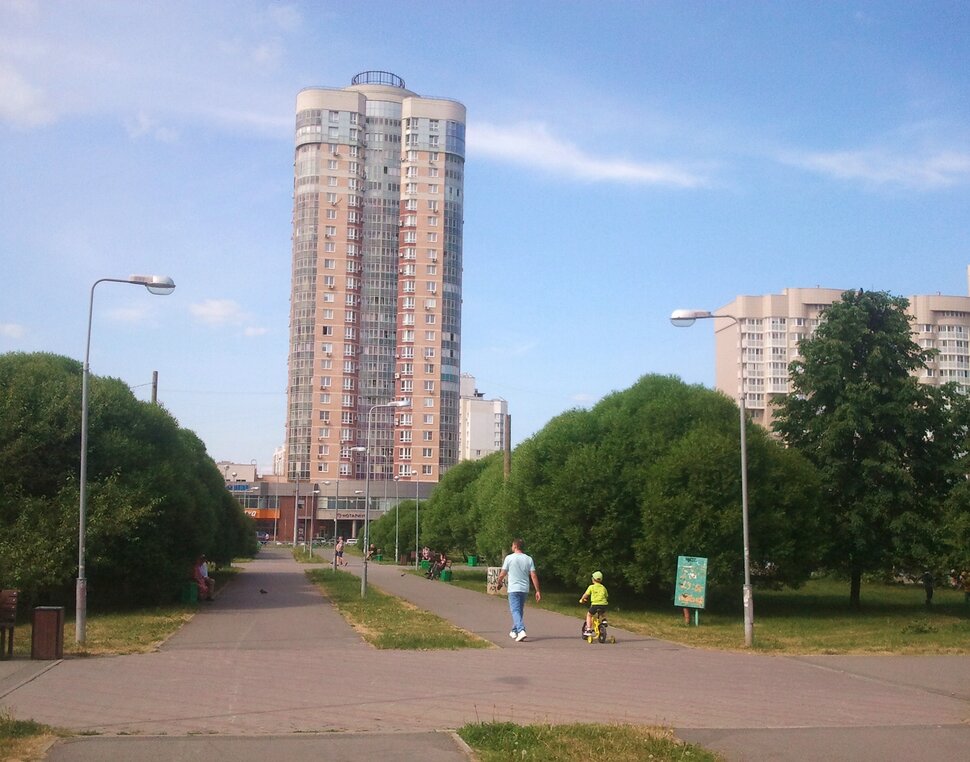 В парке летом