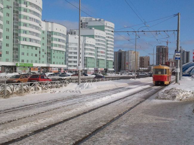 С трамваем по городу