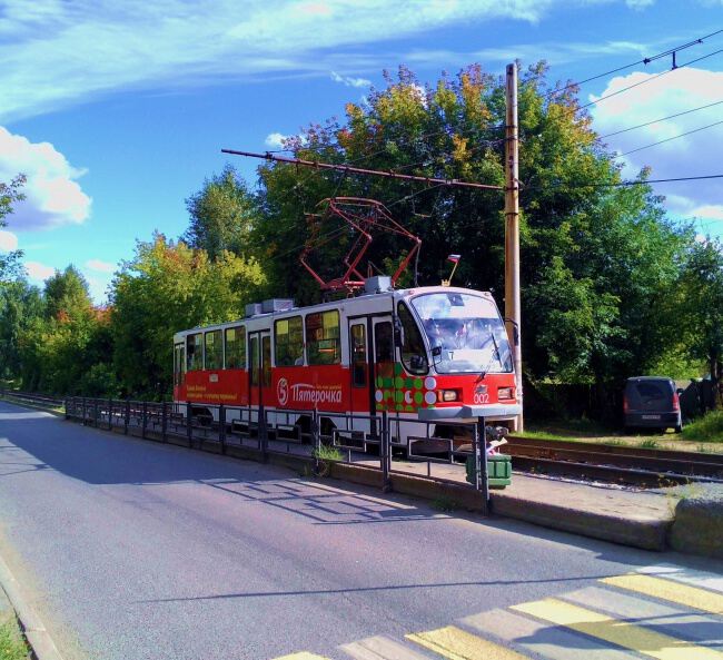 С трамваем по городу