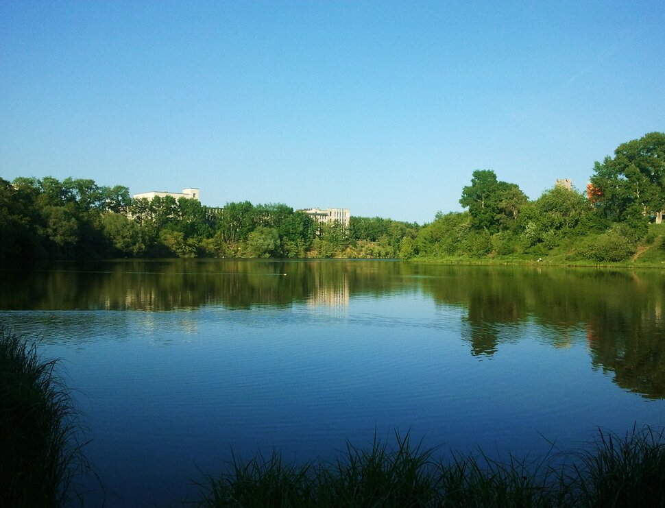 У реки