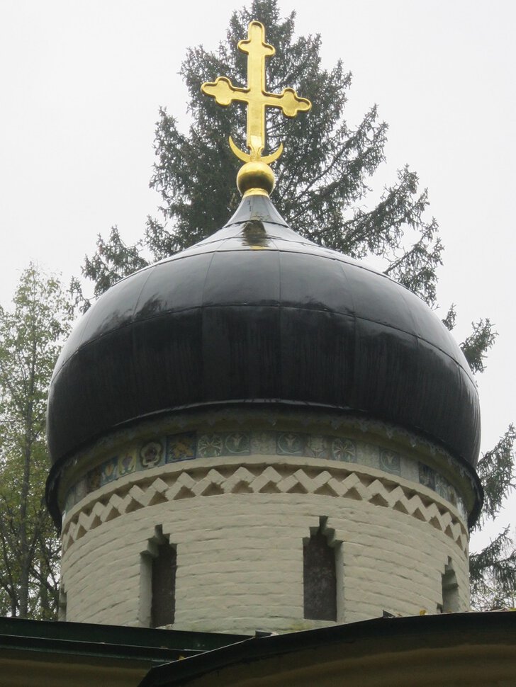 Абрамцево. Купол церкви Спаса Нерукотворного