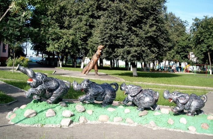 Гомель. Скульптуры города