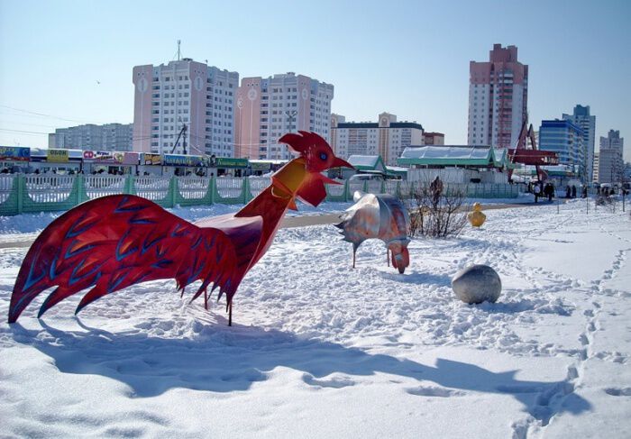 Гомель. Скульптуры города