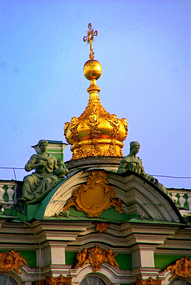 Купол Эрмитажной церкви св. Екатерины