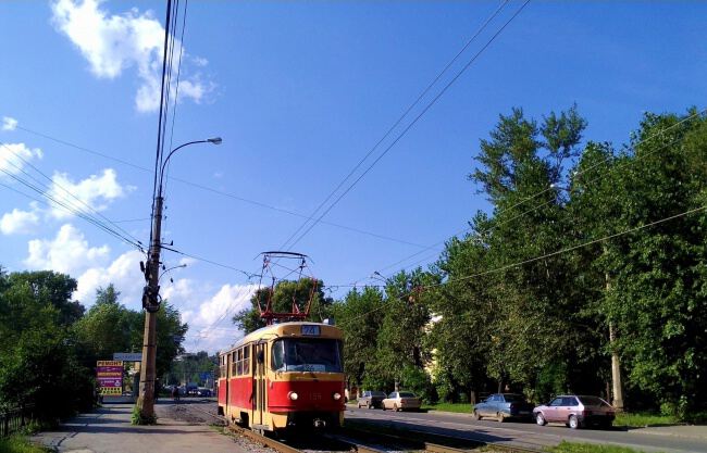 С трамваем по городу