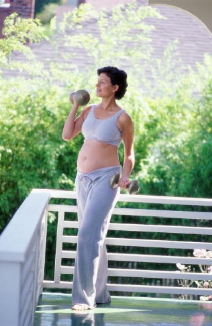 Упражнения беременным