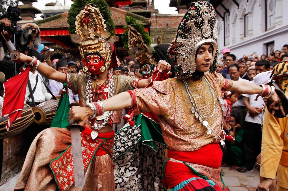 Фестиваль в Катманду