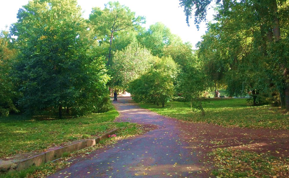 В Харитоновском парке