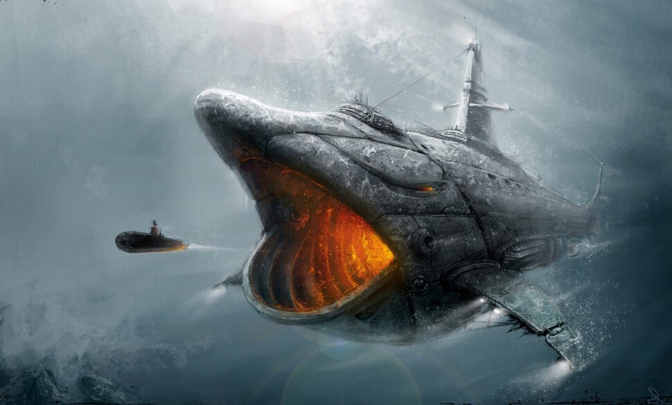 Акула подводная лодка