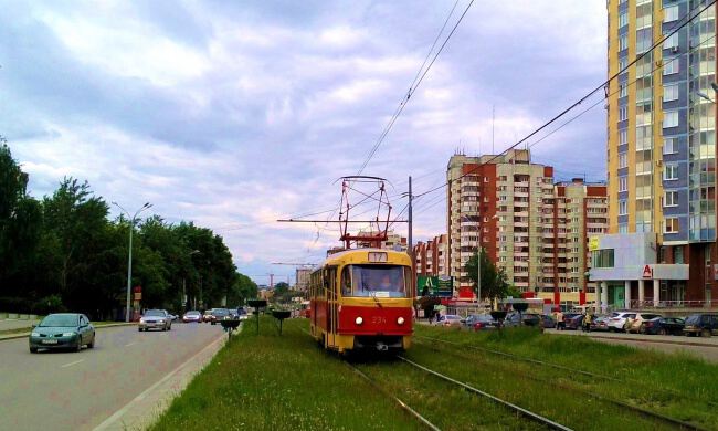 С трамваем по городу