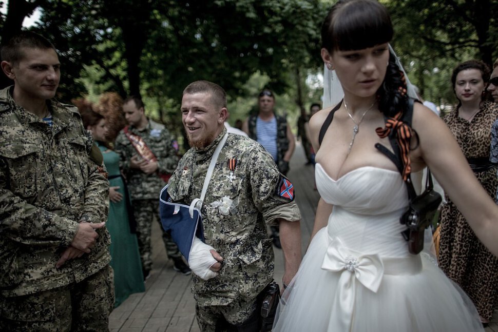 Свадба героя ДНР