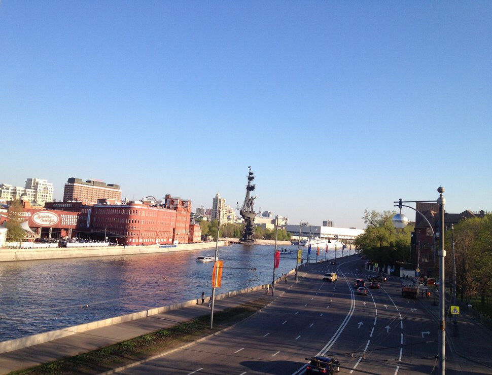 Вид на Москву с Патриаршего моста