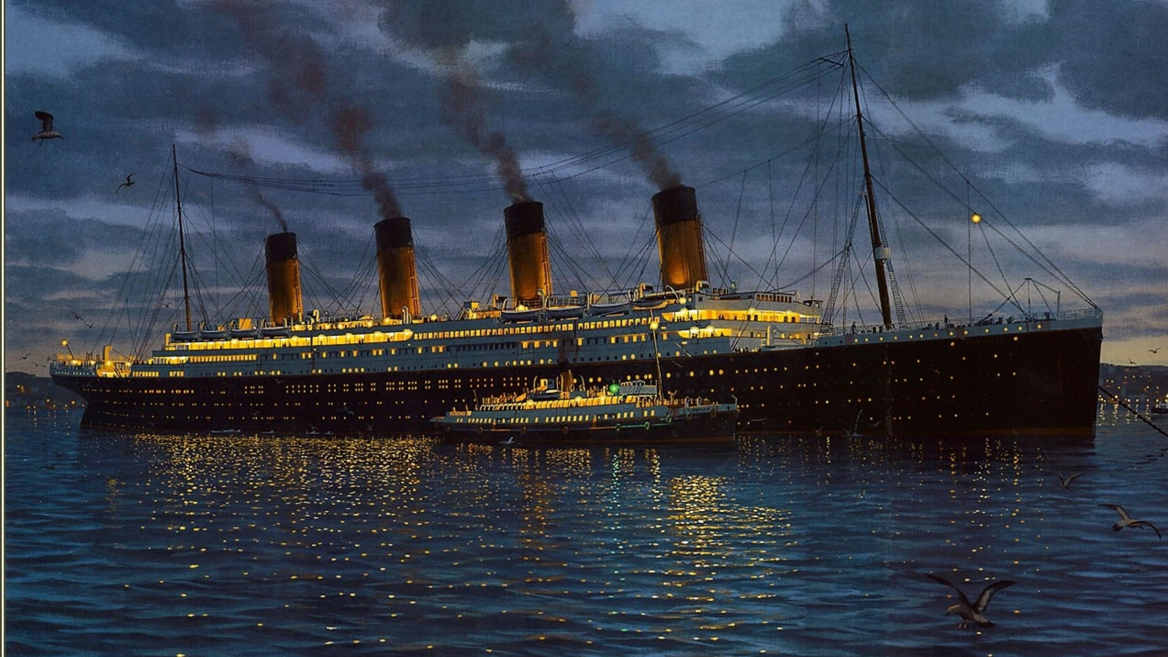 Titanic. Кен Маршалл Лузитания. Корабль Титаник 1912. Кен Маршалл Титаник картины. Британик корабль.