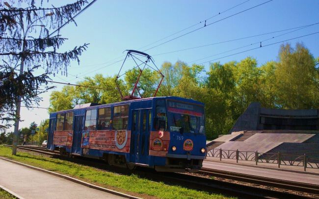 С трамваем по городу