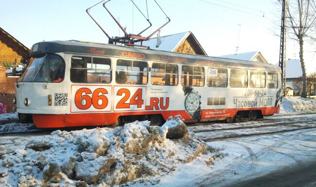 С трамваем по городу