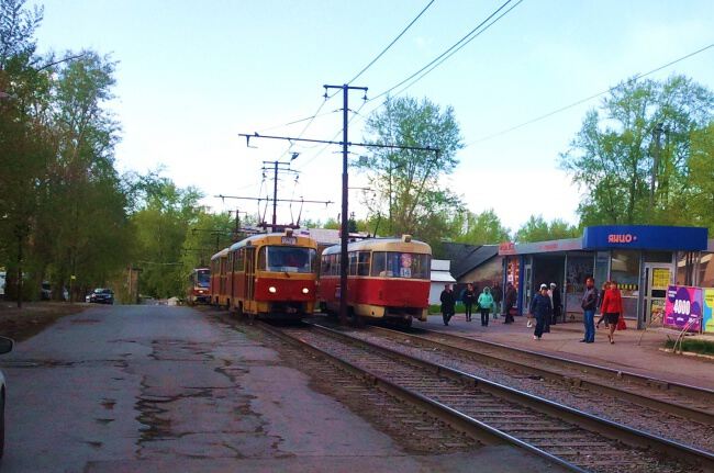 С трамваем по городу