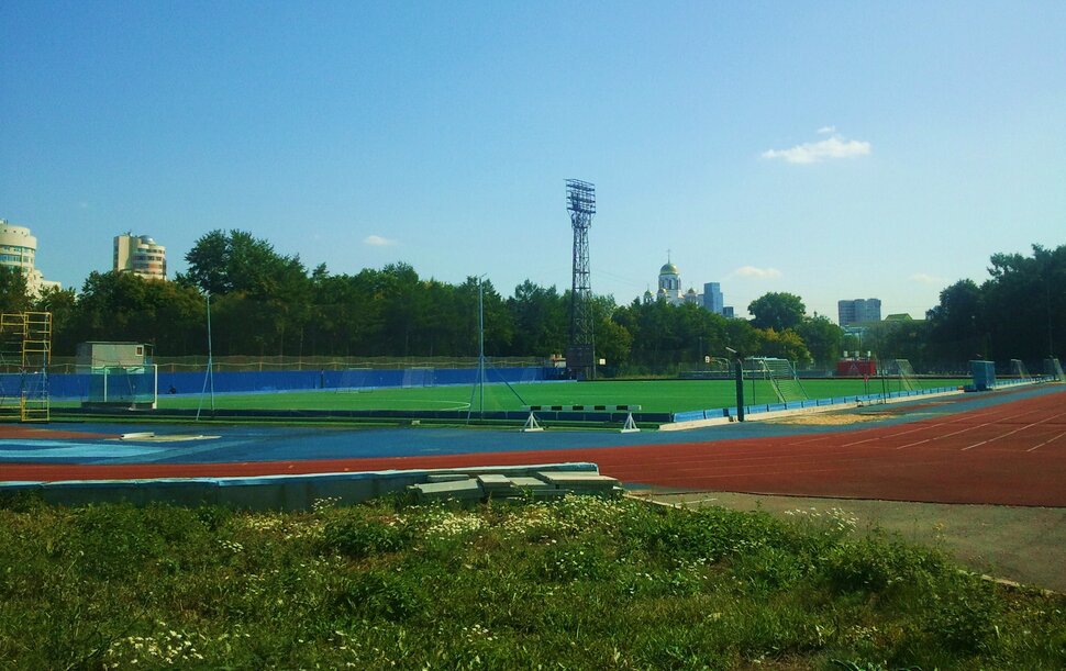 На спортарене