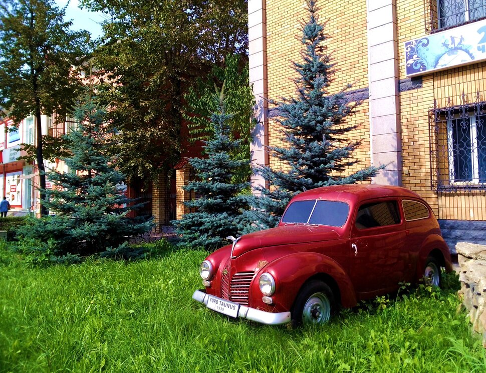 У домика
