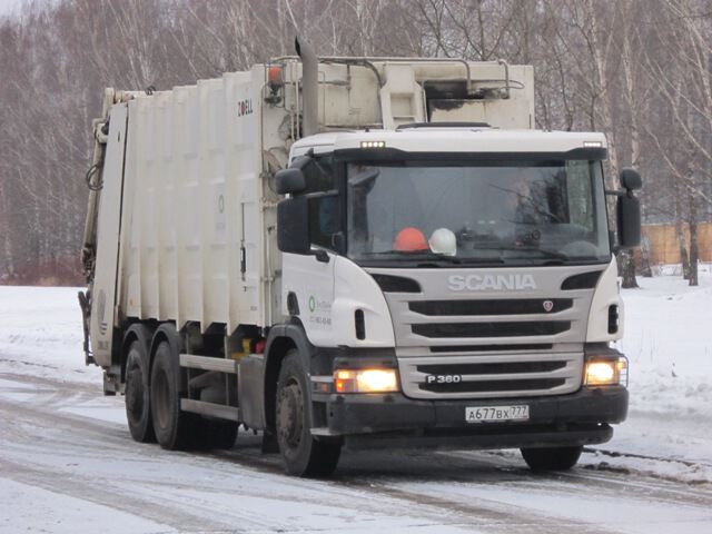 Мусоровоз Скания