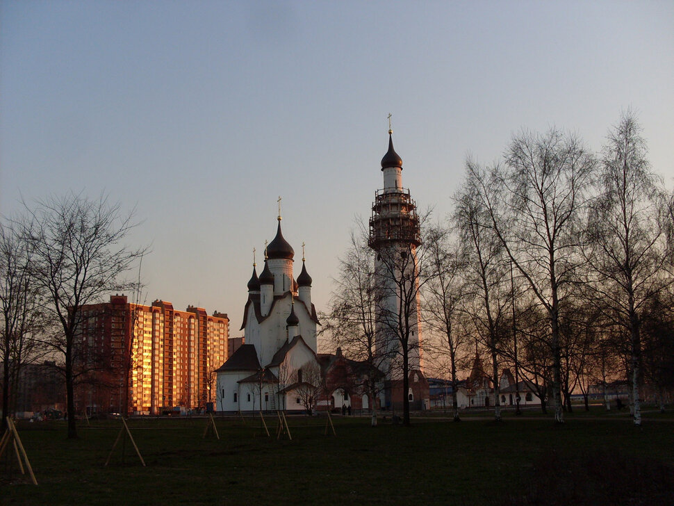 Церковь в Невском районе Питера