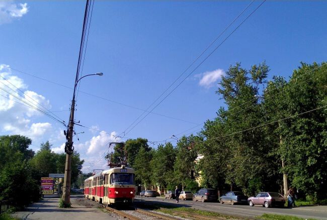 С трамваем по городу