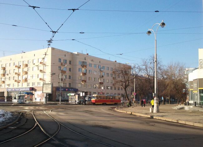 С трамваем по городу