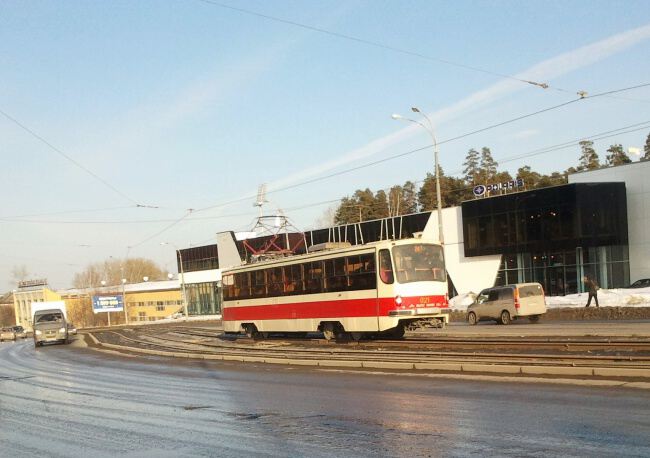 С трамваем по городу