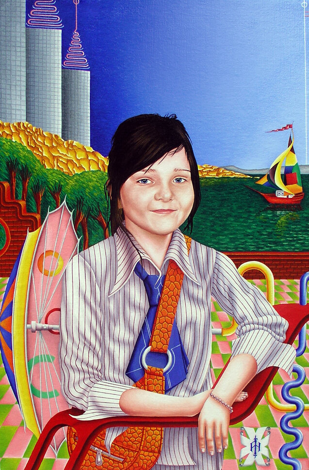 Валерия : 84х56 : холст масло : 2004