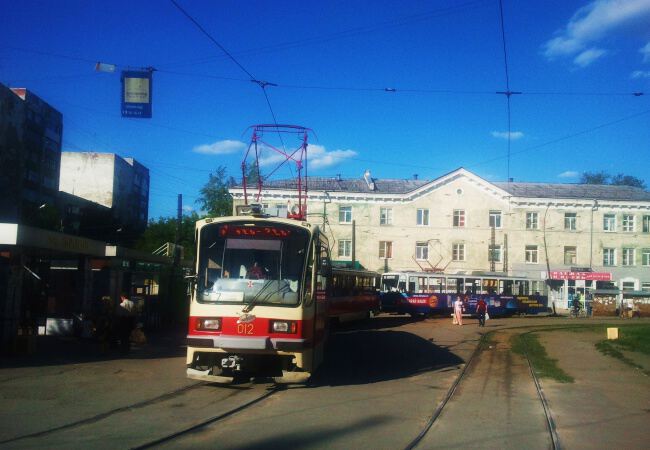 С трамваем по городу