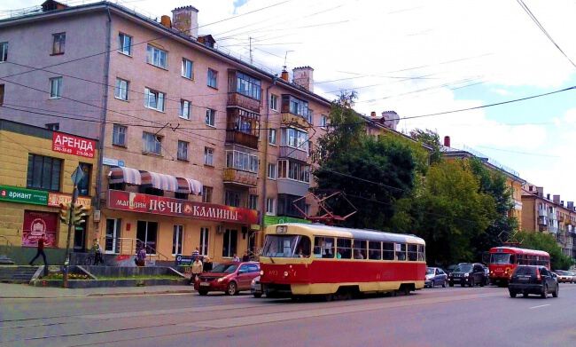 С трамваем по городу