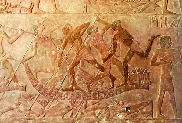 Роспись гробницы Птаххотепа