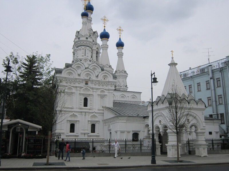 Церковь в центре Москвы