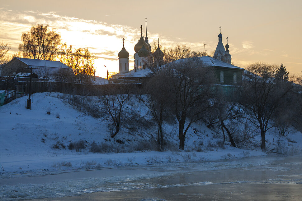 Закат на Москве-реке