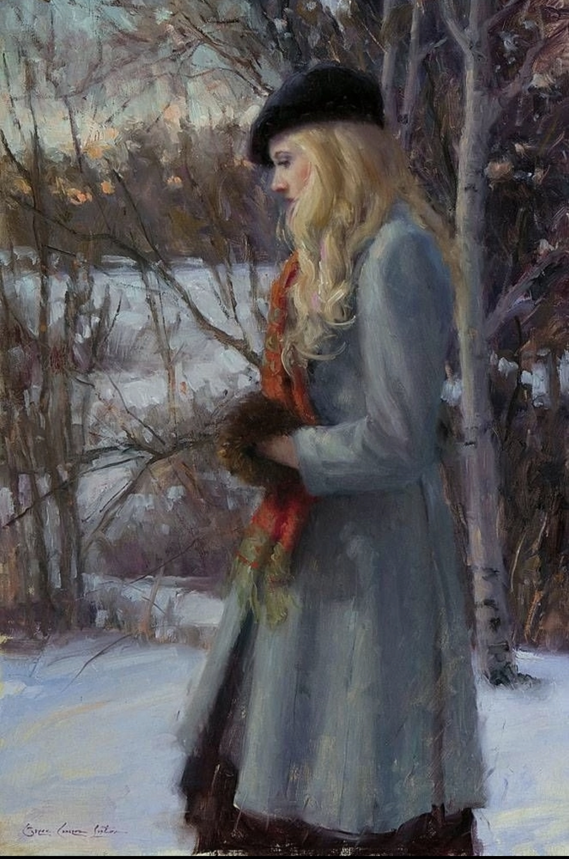 Улица блондинок картина