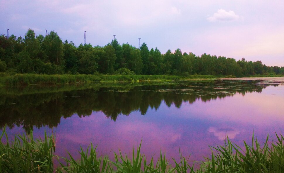 В августе по реке