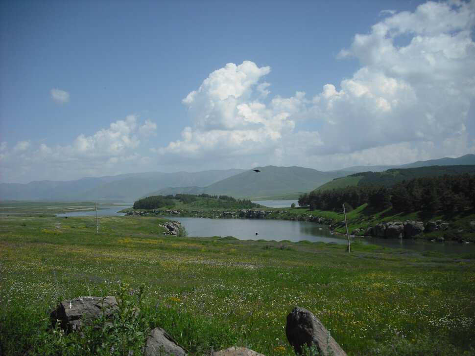 Водохранилище 2010 Апаран. Армения