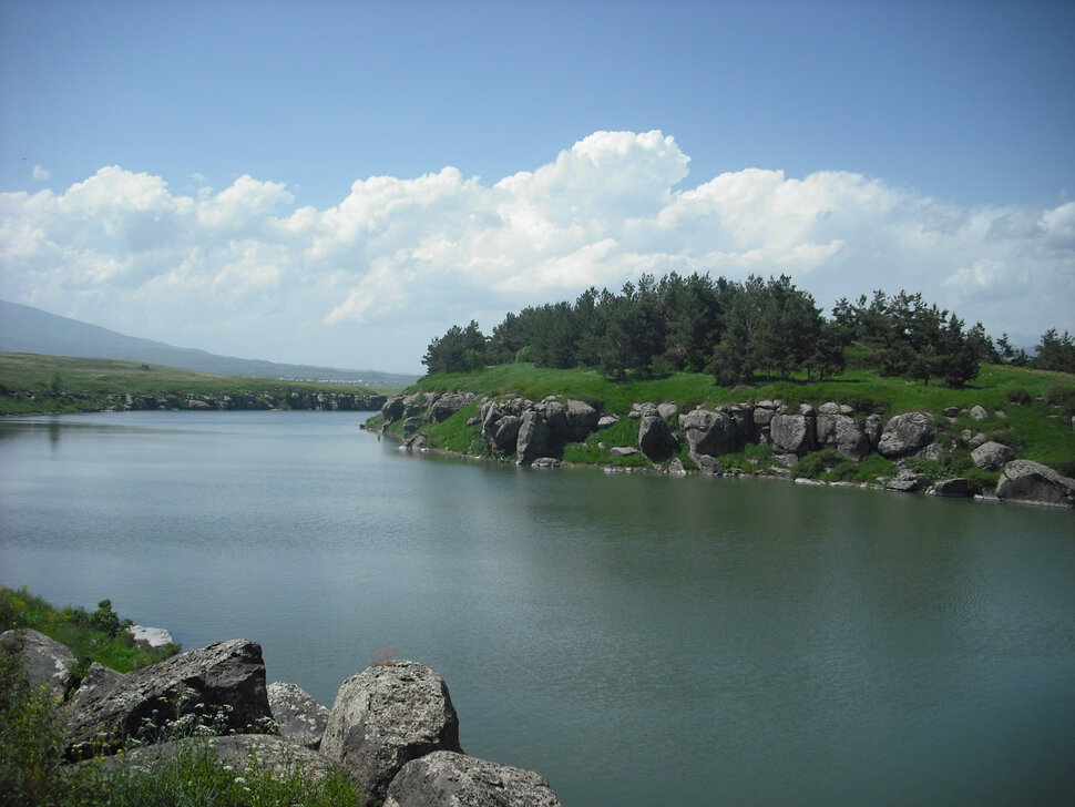 Водохранилище 2010 Апаран. Армения