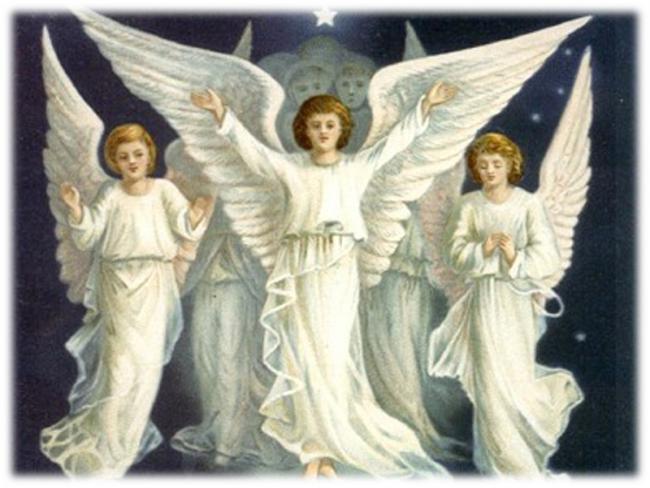 Картинки ангелы Merry christmas