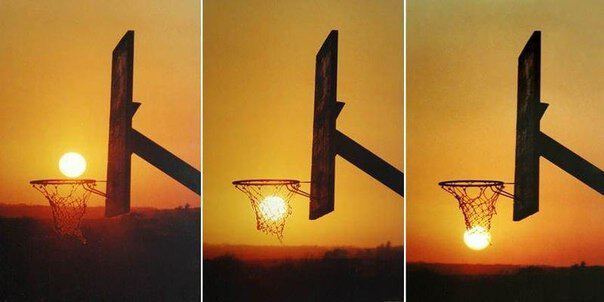 Закат глазами баскетболиста