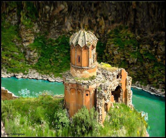 Западная Армения, город Ани.-Турция