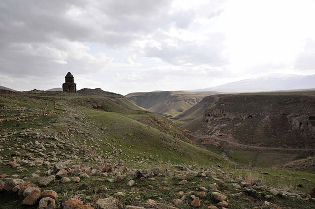 Западная Армения, город Ани.-Турция