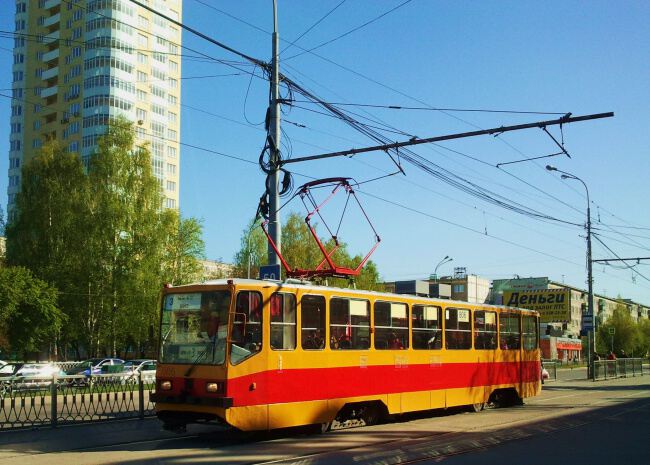 С трамваем по городу