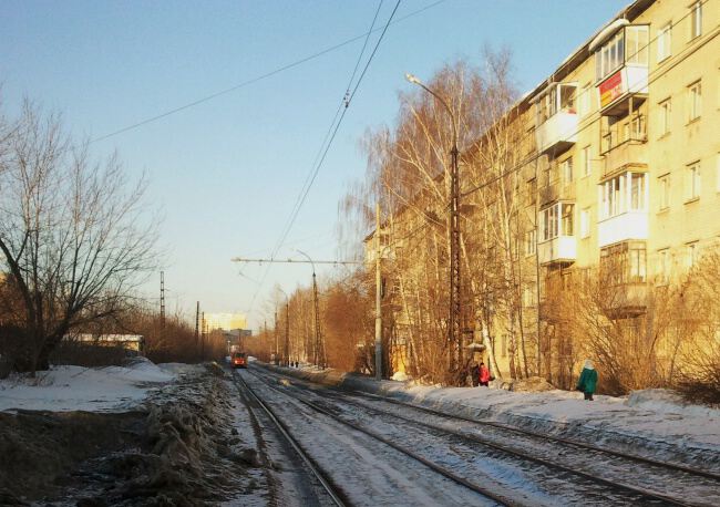 С трамваем по городу