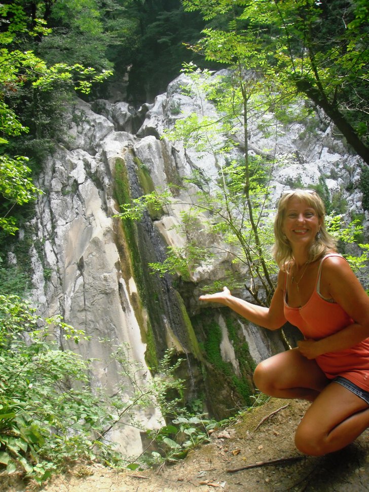 Один из Агуских водопадов