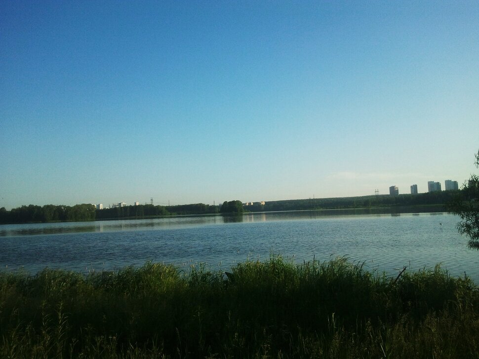 У реки