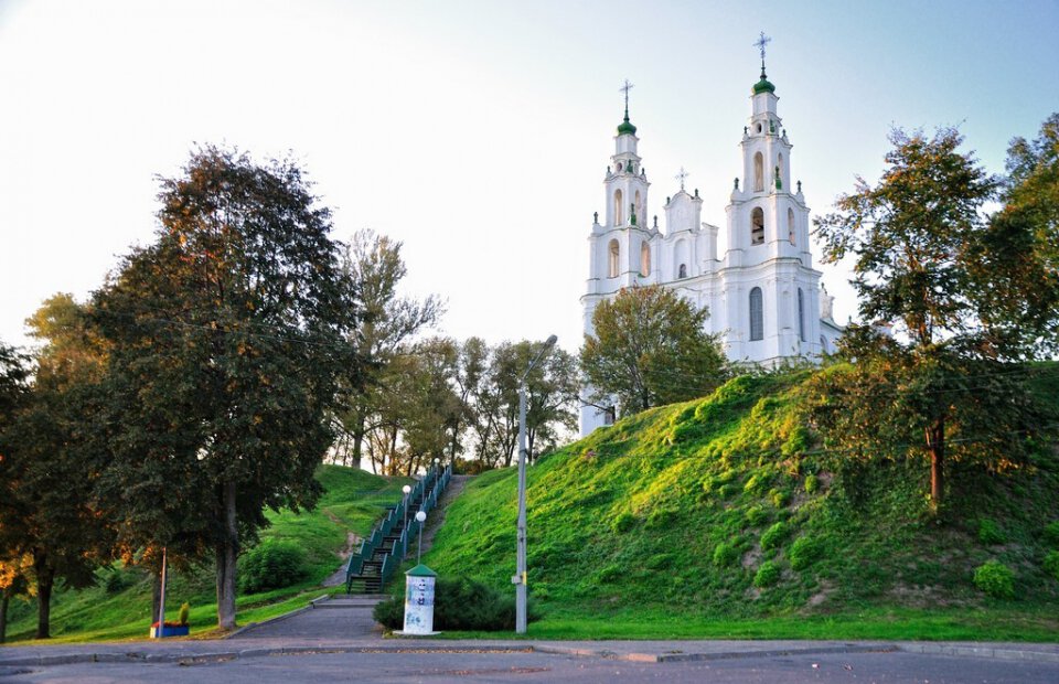 Парковый ансамбль.Гомель